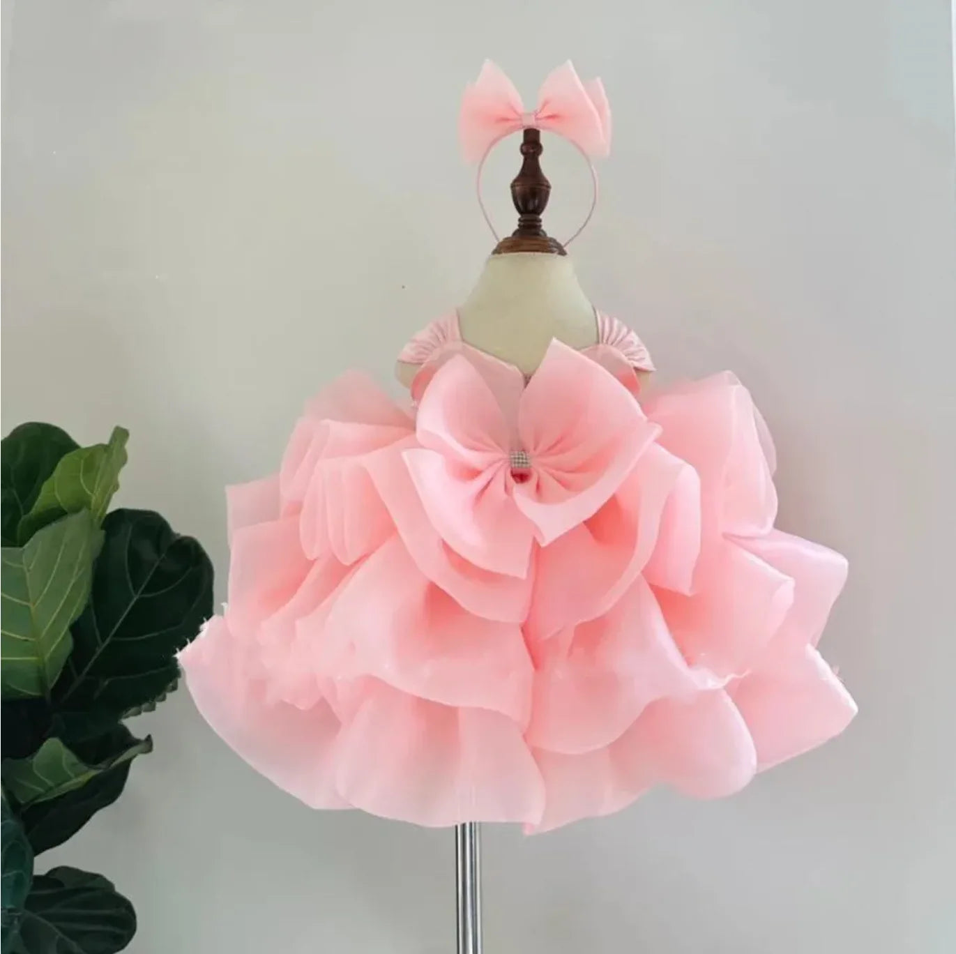 Baby Girl or Boy's Flower Princess Dress Birthday Party Formal Wedding Flower Princess Banquet