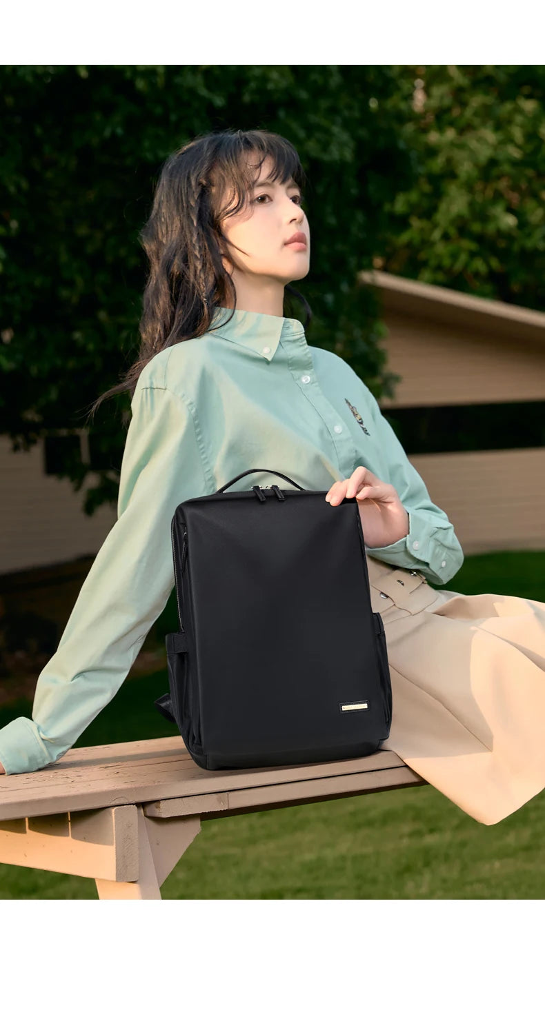 GOLF Laptop Backpack Women Elegant 14 inch Notebook Bags Waterproof Backpacks Woman Work Back Pack Casual Multi Pockets Bagpack