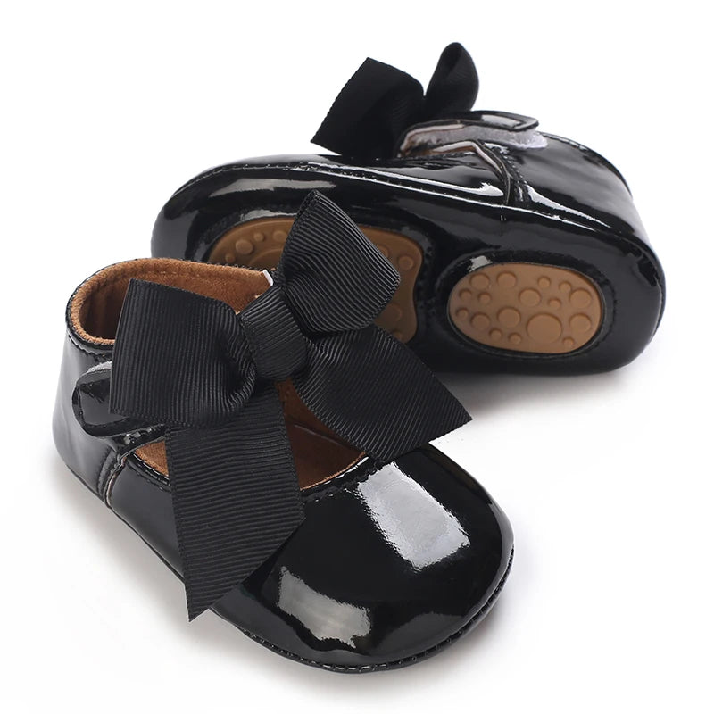 Cute White Lace Baby Girl Princess shoes Baby Moccasins Moccs Shoes Bow Fringe Rubber Soled Non-slip Footwear Crib Shoes