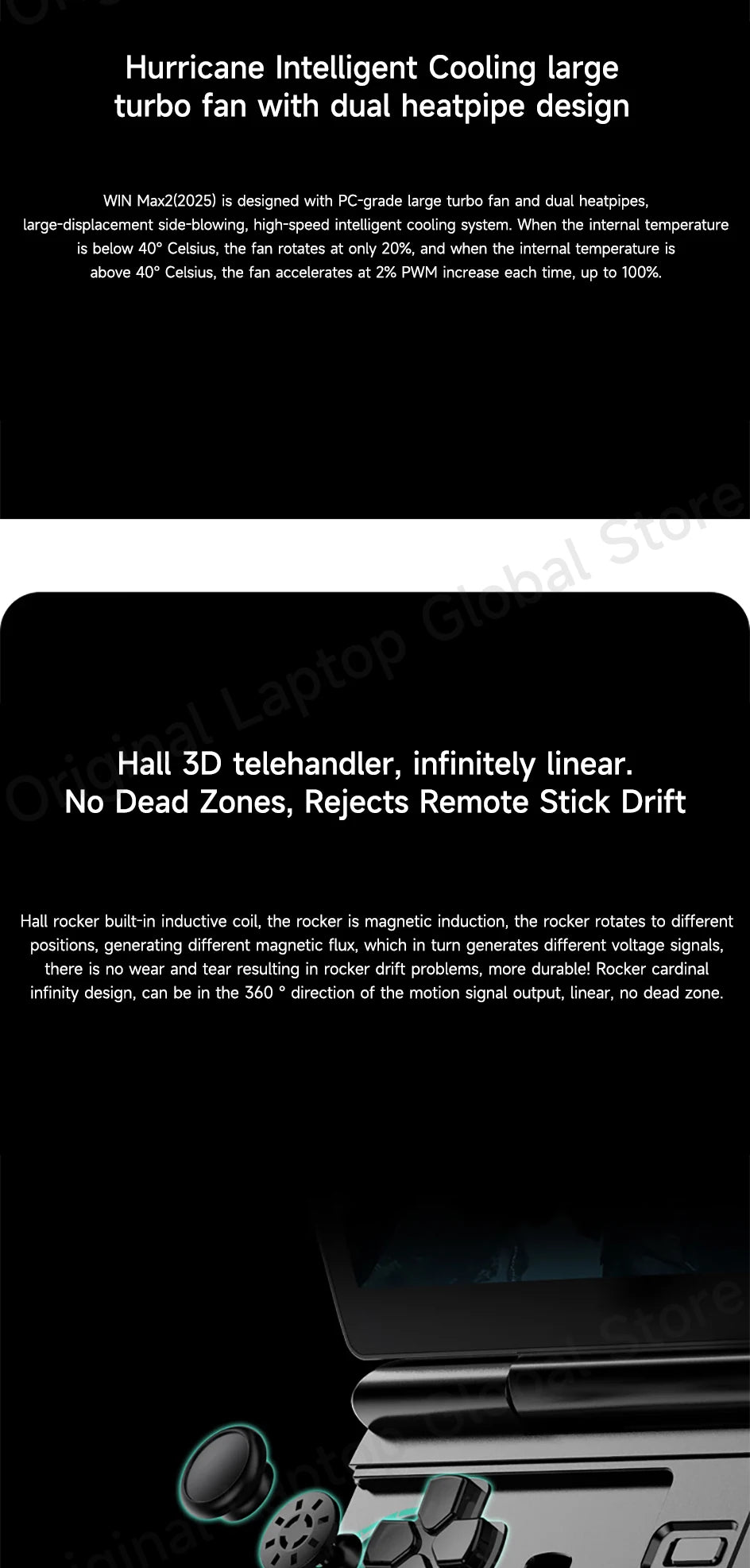 GPD WIN Max 2 2025 10.1-inch Mini Touchscreen Pocket PC AMD AI 9 HX 370 64GB/2TB/4TB SSD Windows 11 Gaming Console Laptop