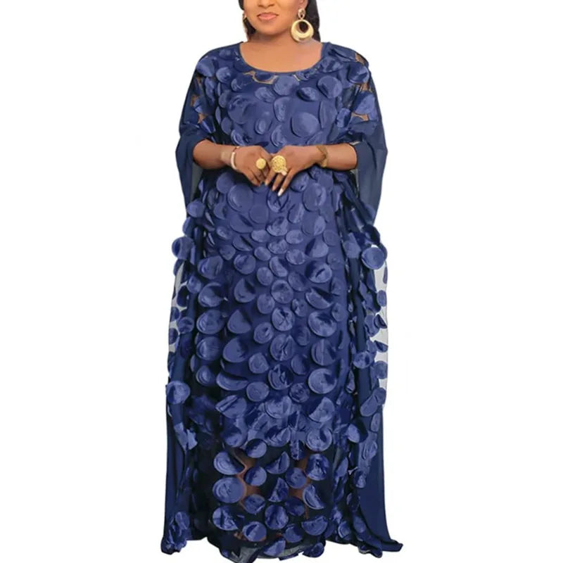 Abayas For Women Dubai African Muslim Fashion Dress Caftan Marocain Evening Party Dresses Chiffon Boubou Robe Djellaba Femme
