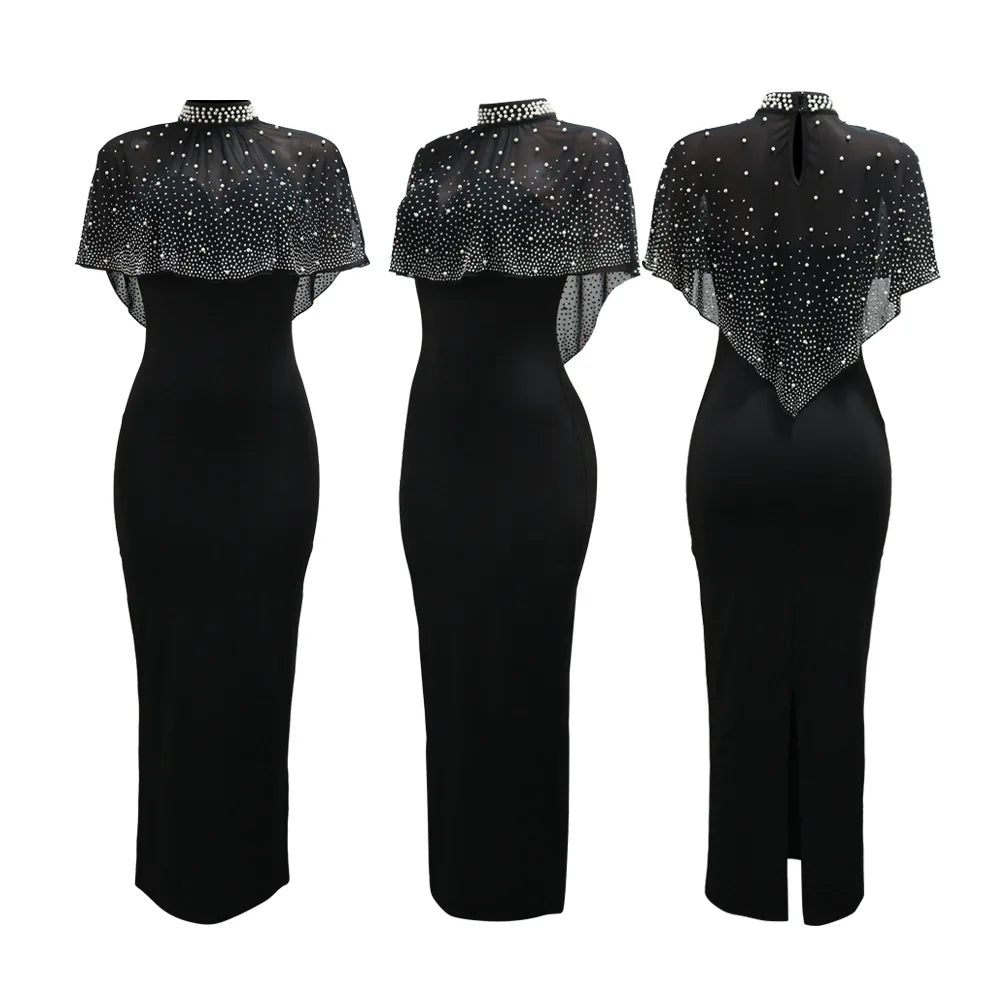 African Dresses For Women Elegant Wedding Muslim Fashion Abayas Dashiki Robe Kaftan Long Maxi Dress Turkish Africa 2025 New