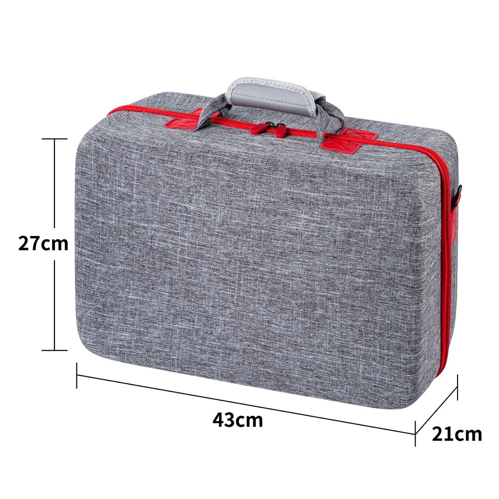 Compatible with PlayStation 5 disc PS5 controller, PS5 accessories headphone accessories, game board controller suitcase