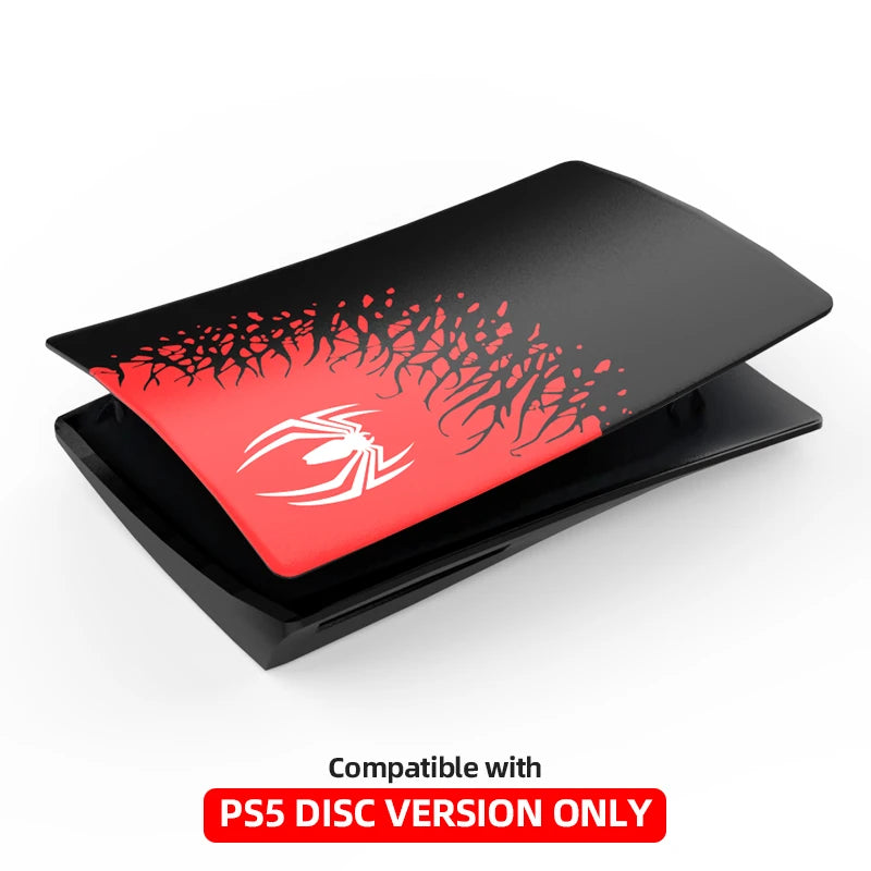 Data Frog Premium ABS Replacement Shell Accessories for PS5 Protective Cover Hard Faceplate Fit for Playstation 5 Disc Version