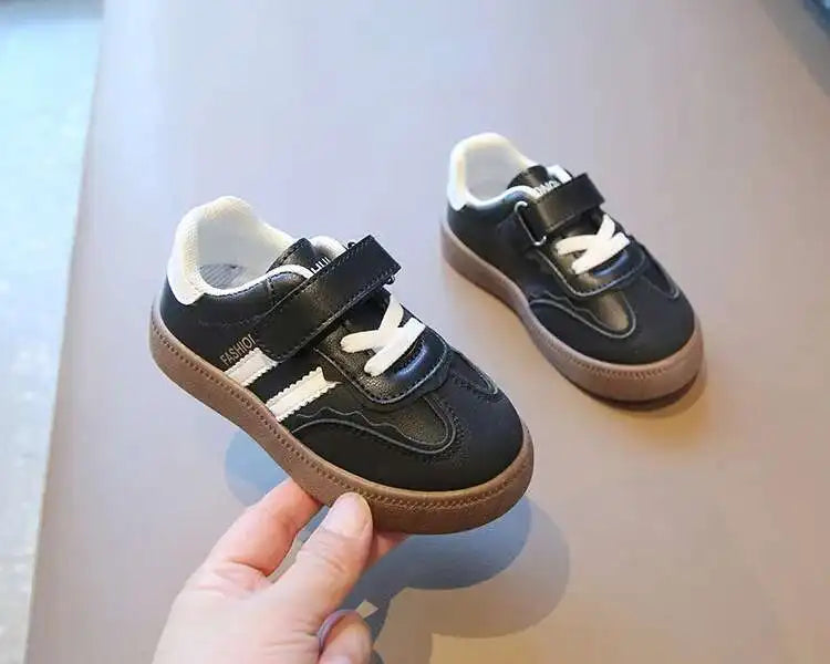 Spring Autumn Kids Sport Training Shoes Children Moral Training Fashion Sneakers Boys Girls Soft Soled Casual Shoes Skate Shoes