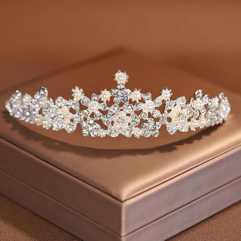 Itacazzo bridal headwear crown, classic Tiras suitable for women's weddings and birthday parties