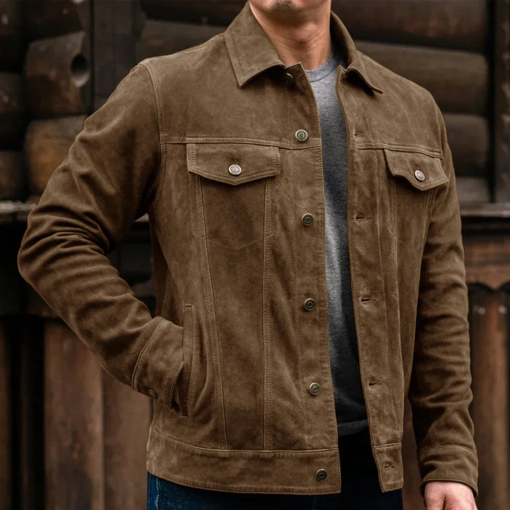 Men's Suede Jacket Suit Jackets New in Suits & Blazers for Man Mens Coat Formal Clothes Man Male Coats Blazzer Elegant Top Dress