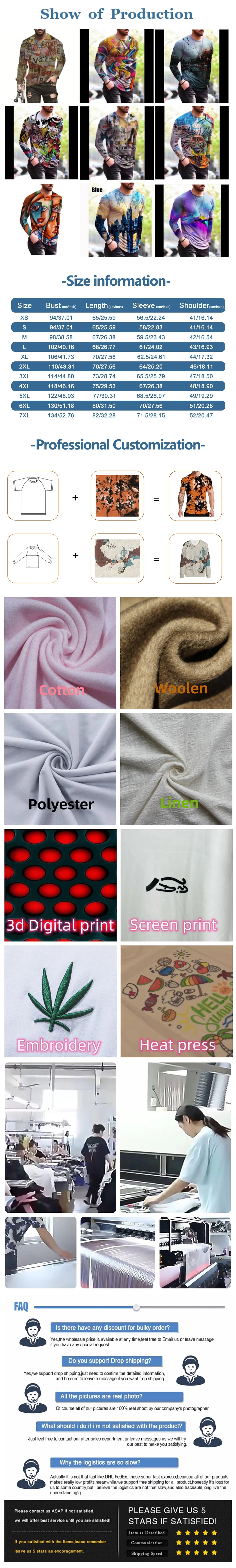 Men's Spring And Fall Fashion Casual Long-sleeved T-shirt Loose PARIS Letters Printed Pullover Round Neck Long Sleeve Sweatshirt