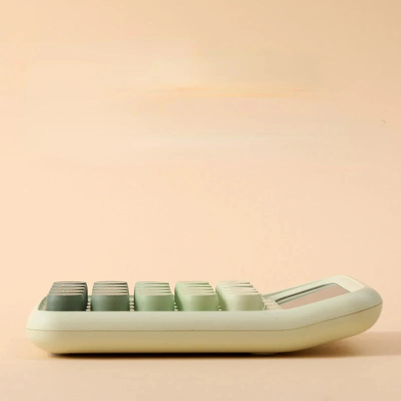 Gradation Candy Portable Calculators Large Display Mechanical Dot Keyboard Back To School Supplies Students/Finance Stationery