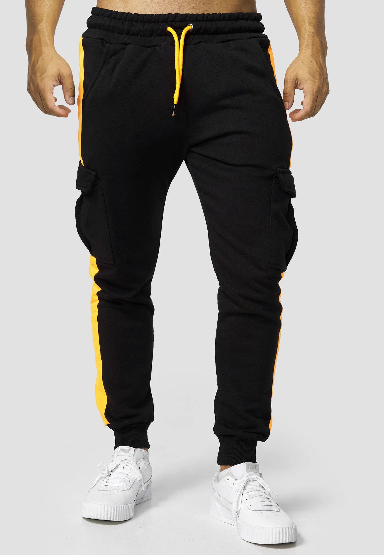 New Winter Sweatwear Men Plush Fleece Sweatpant Lambswool Thermal Trousers Casual Pants Windproof Warm Cotton Pants