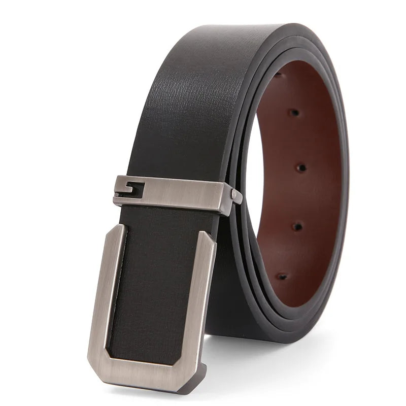 Men Belts Genuine Leather Bussines Fashion Designer Belt Luxury Casual Brand Waistband High Quality Belts for Men Strap HQ239