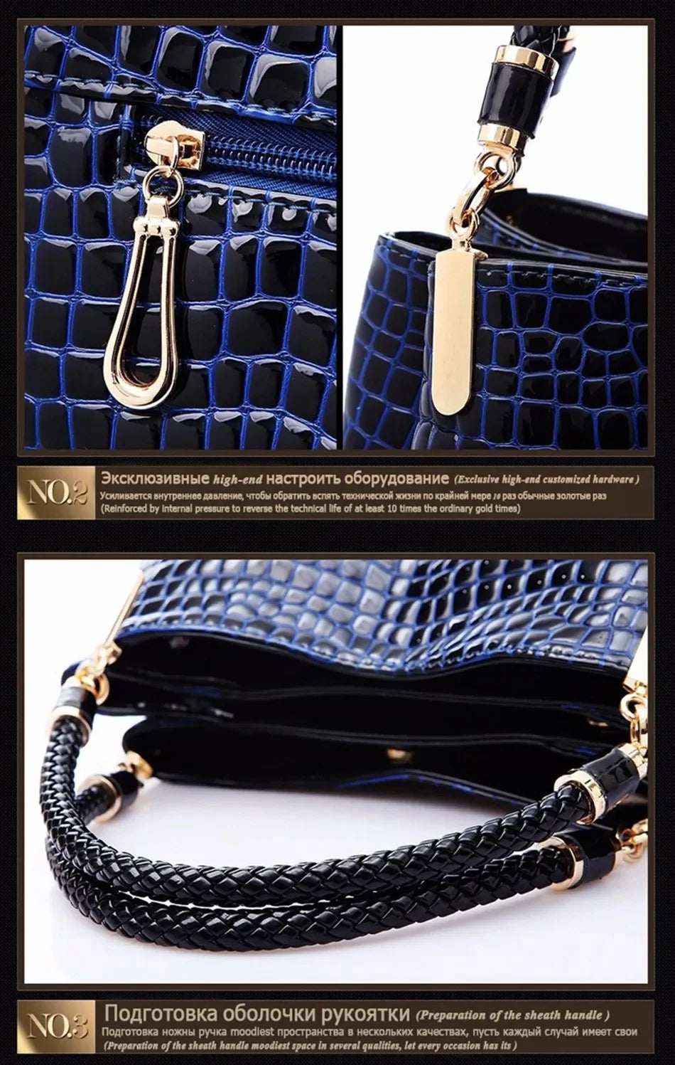 Famous Designer Brand Bags Women Leather Handbags 2023 Luxury Ladies Hand Bags Purse Fashion Shoulder Bags Bolsa Sac Crocodile