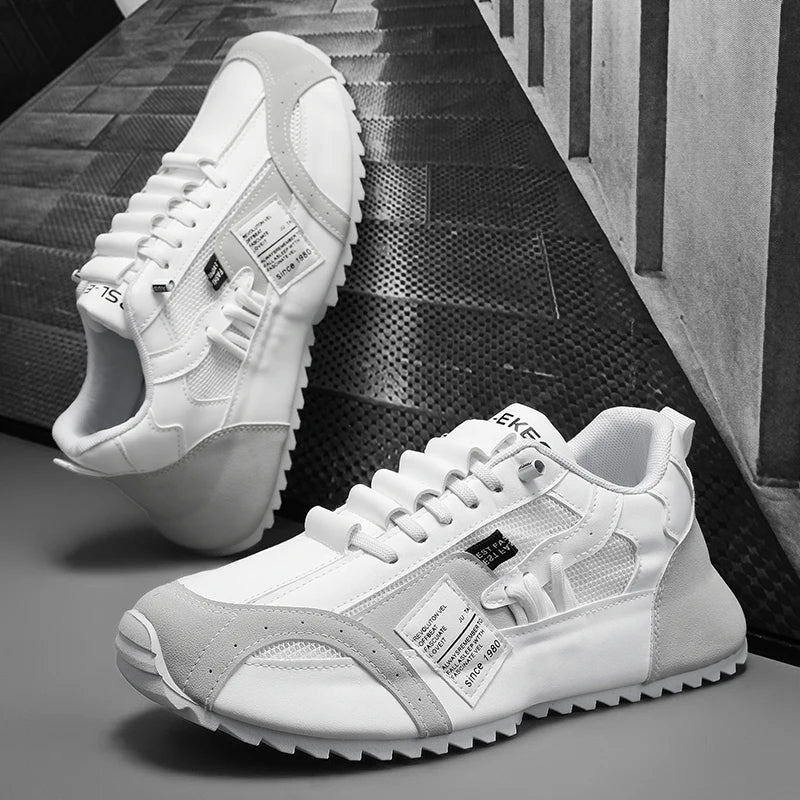 Men Luxury Sneakers Sports Shoes Moccasins Chunky Men Casual Sneakers Comfortable Breathable Trend Designed Personality Shoes