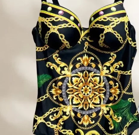 Sexy High Waist Bikini 2025 Women Halter Swimwear Female Swimsuit Solid Bathers Swimming Bathing Swim Suit Summer Beachwear