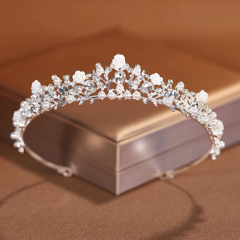 Itacazzo bridal headwear crown, classic Tiras suitable for women's weddings and birthday parties