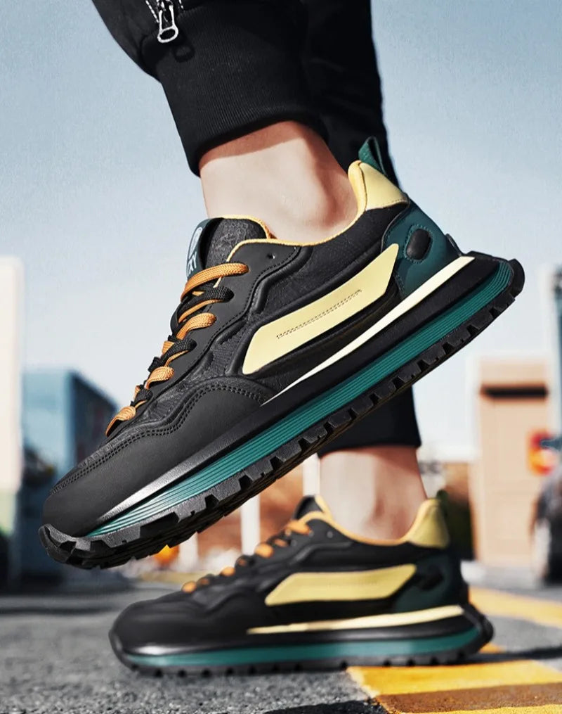 Trend Men Versatile Sneakers 2025 Autumn High Quality Comfortable Platform Sports Running Shoes Outdoor Youth Shoes for Men Plus