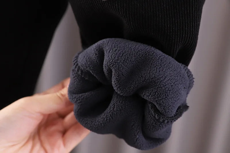 New Winter Fashion Baby Girls Clothes Children Boys Thicken Warm Pants Kids Trousers Toddler Casual Costume Infant Sportswear