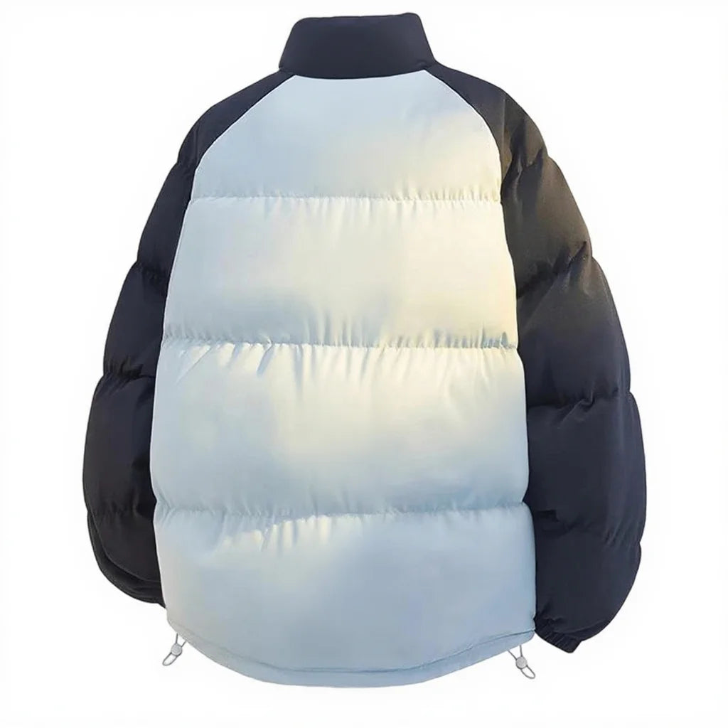 Men's Winter Cotton-padded Jacket,Outdoor Waterproof & Windproof Down Coat, Thickened Warm Casual Cotton-padded Outerwear