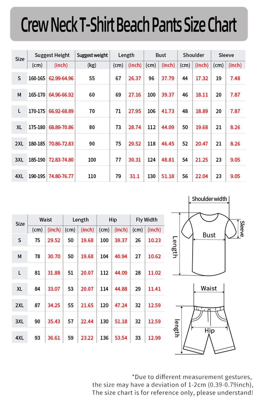 Men's Suit 2pcs Set Fashion Leisure Comfortable Set Men Including T-shirts Shorts Suitable Sports Fitness Activities Summer