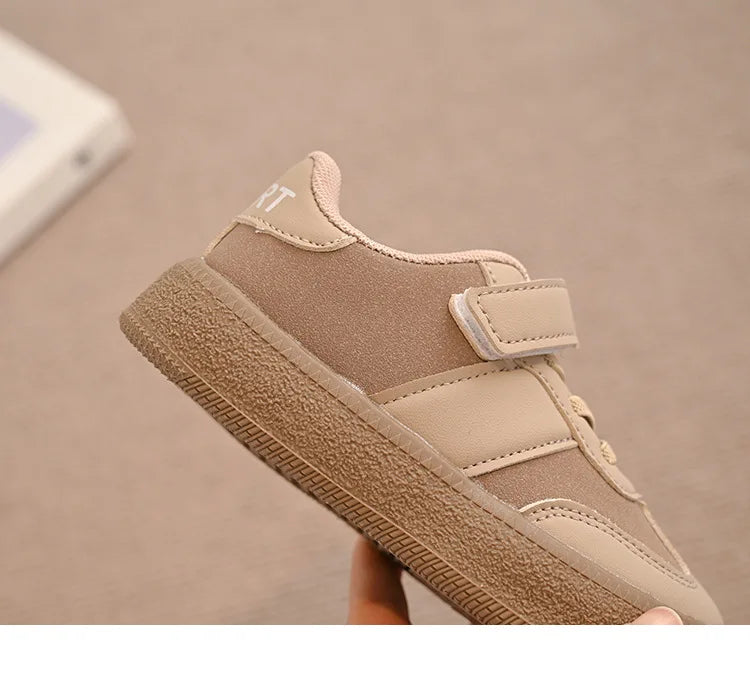 Children Casual Sports Shoes 2025 Spring New Girls Running Shoes Kids Sneakers Fashion Single Shoes Boys Leisure Walking Shoe
