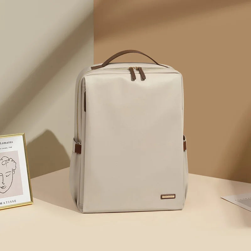 GOLF Laptop Backpack Women Elegant 14 inch Notebook Bags Waterproof Backpacks Woman Work Back Pack Casual Multi Pockets Bagpack