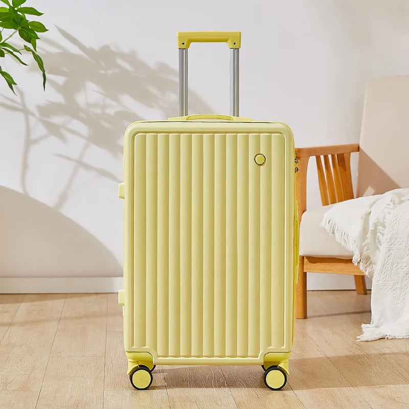 Student suitcase Travel Bag Women's Bag Back to School Spinner Wheel Suitcase Carry-On Boarding Travel 18/20/24