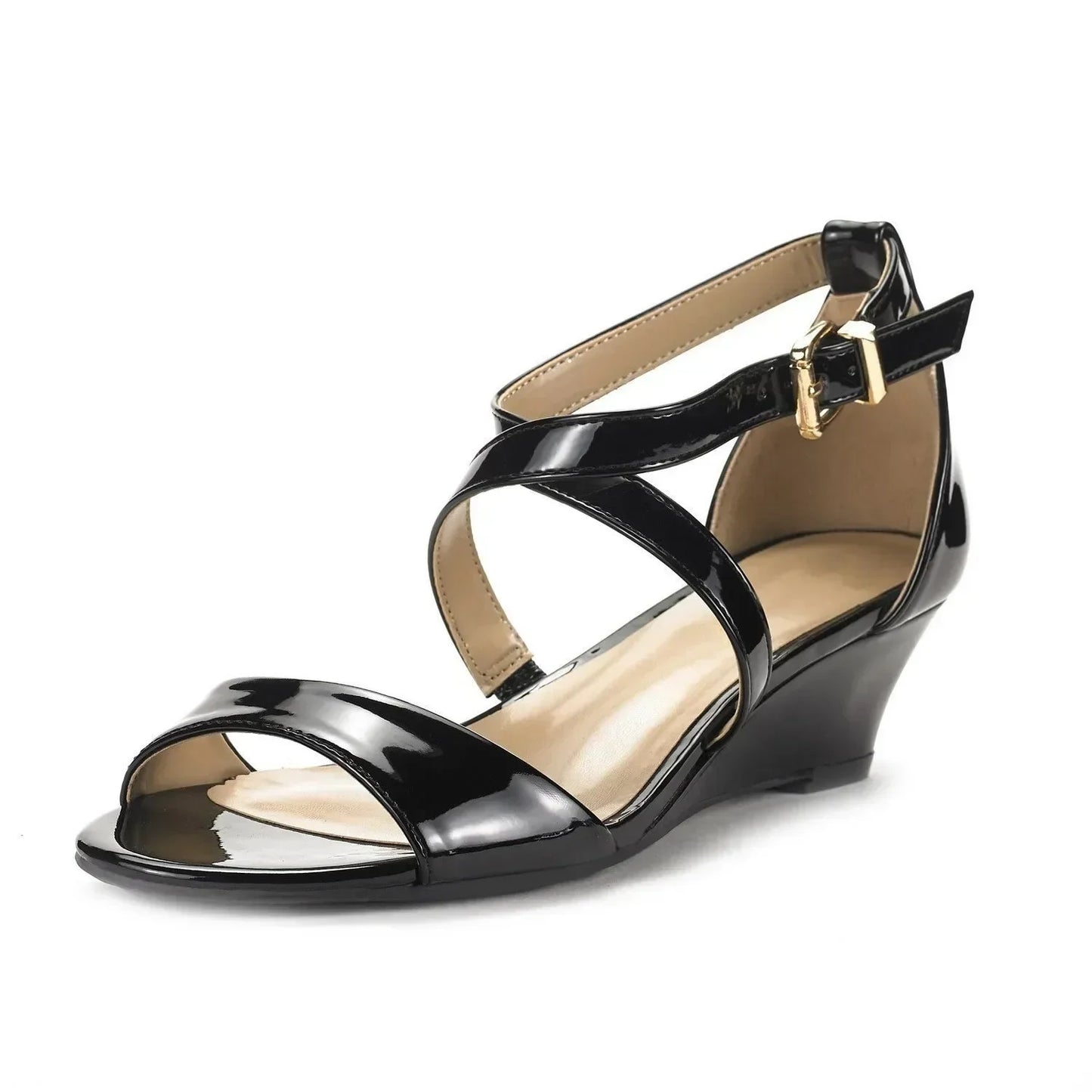 Women's Wedge Chunky Sandals Summer New Casual Open Toes Platform High Heels Female Designers Luxury Party Dress Wedding Shoes