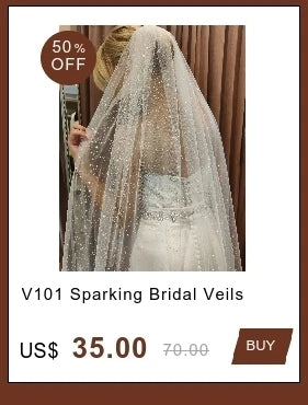 Luxury Cathedral Long Wedding Veil Crystal Organza Beaded Bridal Veil with Rhinestone Edge 1 Tier Soft Wedding Accessories G134