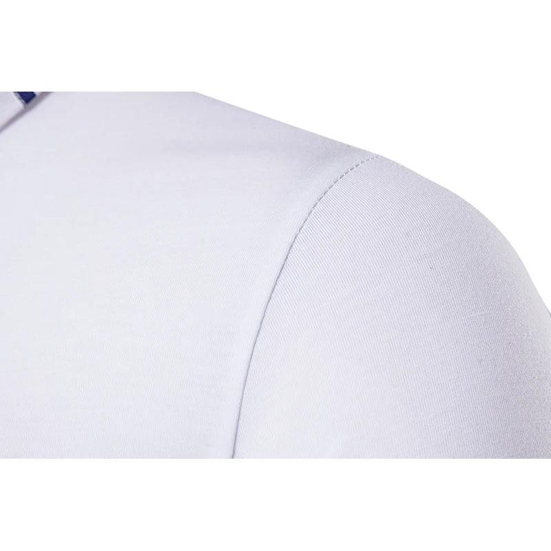 Summer Men's High Quality Polo Shirt Casual Sportswear Short Sleeve Lapel T-shirt Loose Fashion Clothing Golf Top