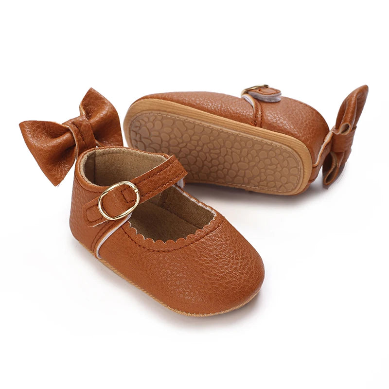 Cute White Lace Baby Girl Princess shoes Baby Moccasins Moccs Shoes Bow Fringe Rubber Soled Non-slip Footwear Crib Shoes