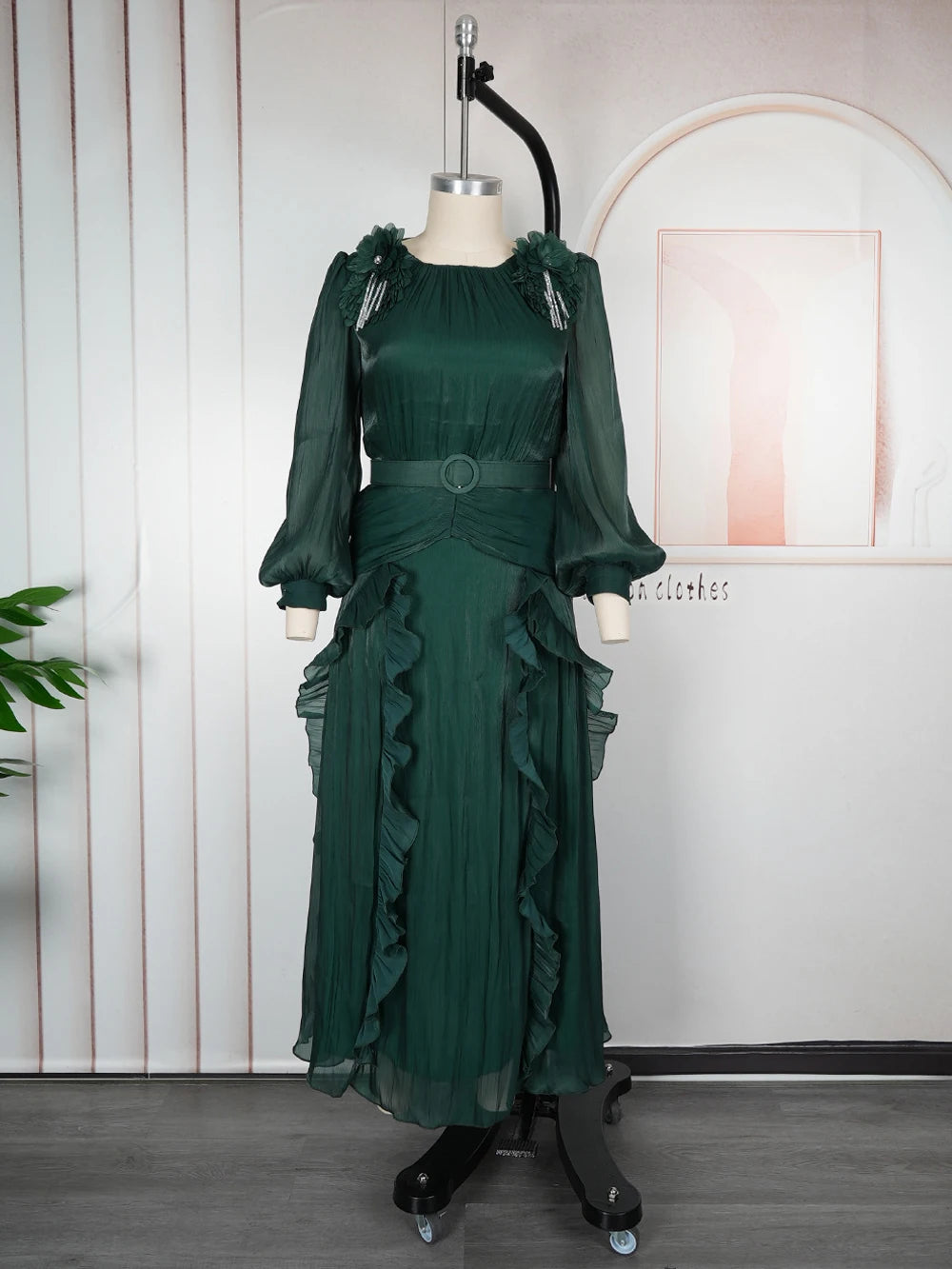 African Dresses For Woman 2025 Africa Clothing Wedding Party Evening Gowns Dashiki Ankara Outfits Dubai Turkey Kaftan Abayas