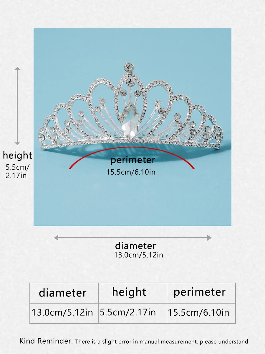 Itacazzo bridal headwear crown, classic Tiras suitable for women's weddings and birthday parties