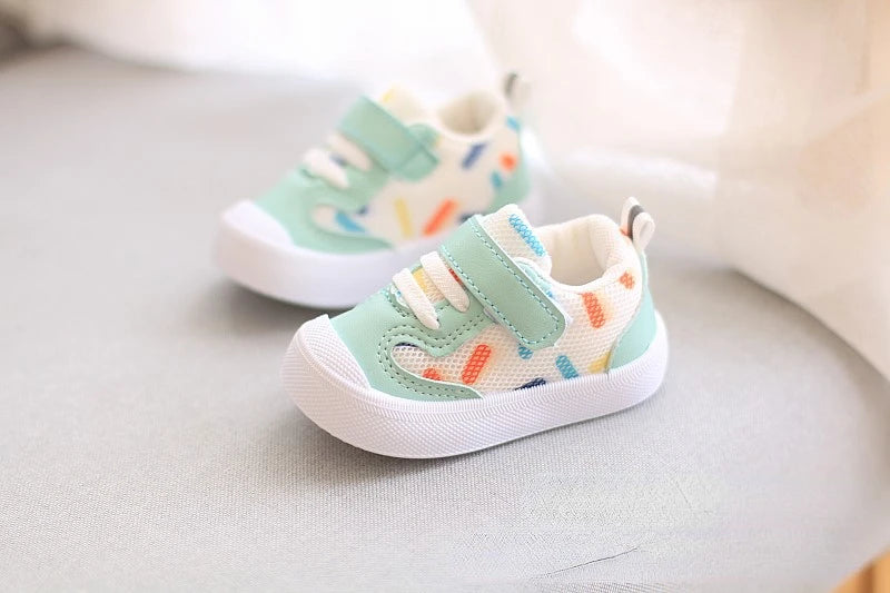 Zapatos Niña Baby Walking Shoes Autumn New Soft Sole Boy Casual Shoe Mesh Face Newborn Girl Sports Shoe Baby Shoes Zapatillas