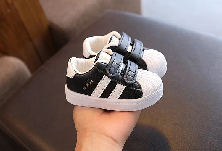 Baby shoes toddler shoes soft sole baby spring and autumn shell toe boys and girls shoes infant sneakers children's single s