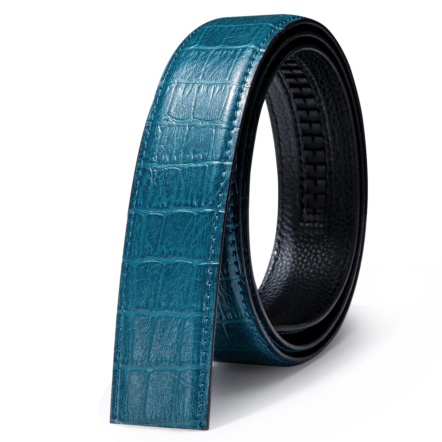 High Quality Mens Belts Black Brown Blue White Green Leather Straps Casual Gold Automatic Buckles Waistband Belt for Men Wedding