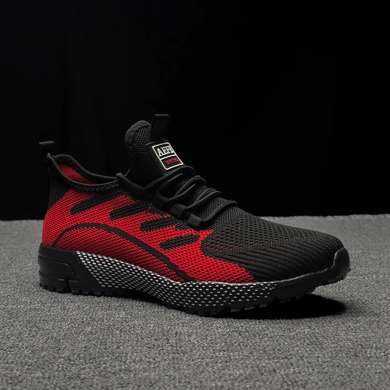YRZL Men's Sneakers Breathable Lightweight Running Shoes for Men Comfortable Mesh Walking Shoes Sports Casual Outdoor Summer