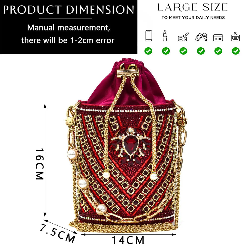Nigerian Heel Party for Women Blue Color Shoes and Bag Set Rhinestone Handbag Italian Design Wedding INS 2025