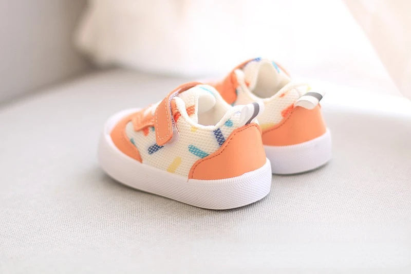 Zapatos Niña Baby Walking Shoes Autumn New Soft Sole Boy Casual Shoe Mesh Face Newborn Girl Sports Shoe Baby Shoes Zapatillas