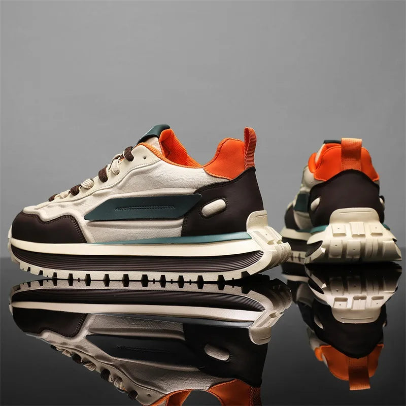 Trend Men Versatile Sneakers 2025 Autumn High Quality Comfortable Platform Sports Running Shoes Outdoor Youth Shoes for Men Plus