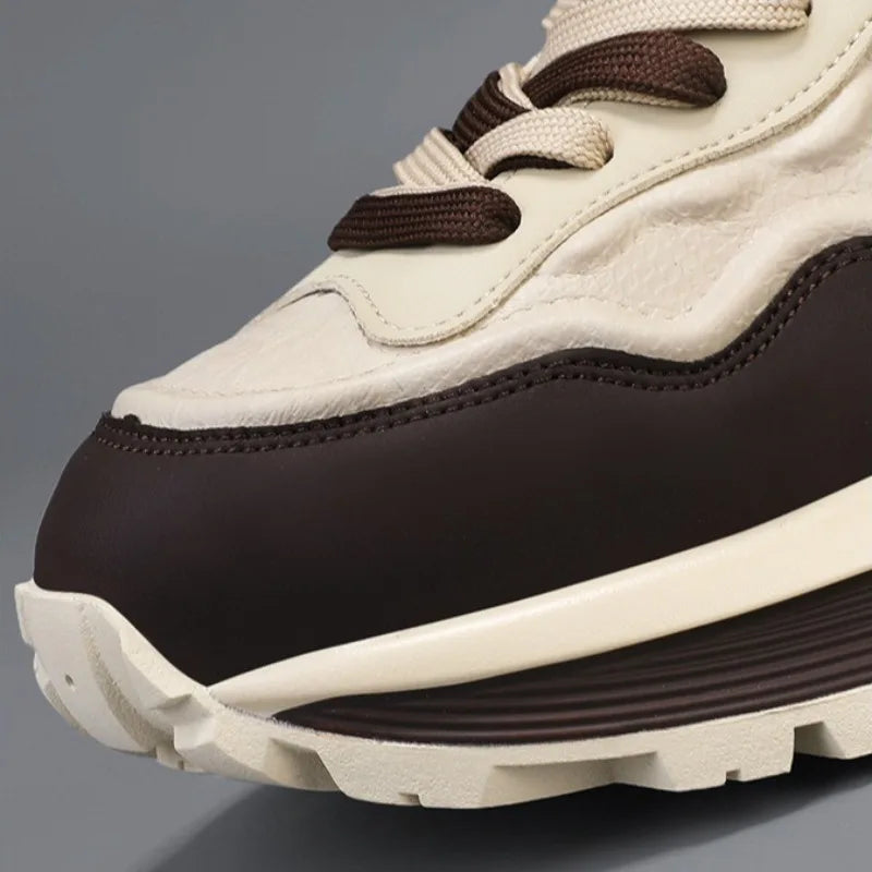 Trend Men Versatile Sneakers 2025 Autumn High Quality Comfortable Platform Sports Running Shoes Outdoor Youth Shoes for Men Plus