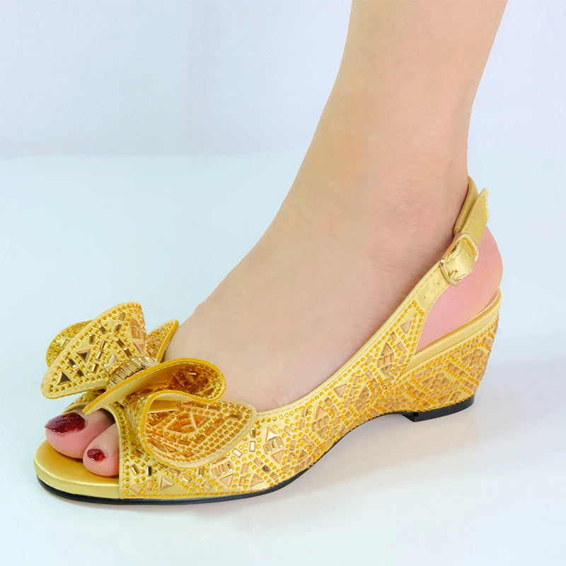 2024 Women's Chunky Heels Summer Platform Square Heeled Sandals in Vibrant Colors with Bling Rhinestones for Lady Party Wedding