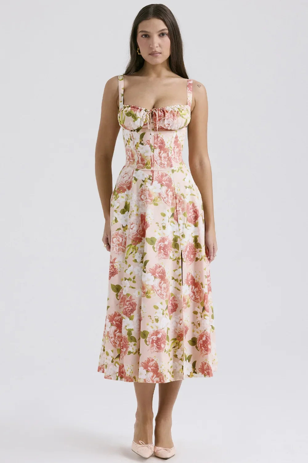 Women Beach Vacation Dress French Lazy Style Dress-Solid Color Or Printed Multi-Color Spring Summer 2025 New Arrival