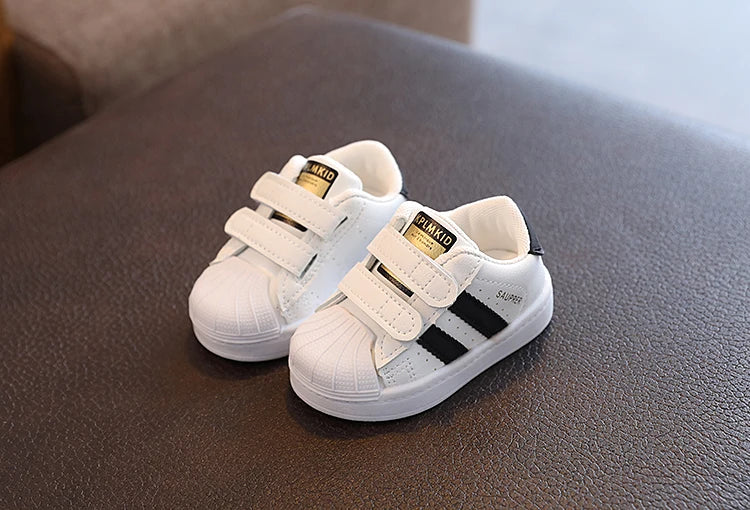 Baby shoes toddler shoes soft sole baby spring and autumn shell toe boys and girls shoes infant sneakers children's single s