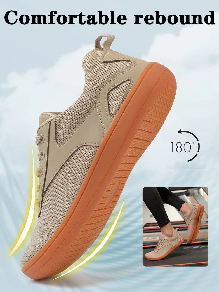 Unisex Wide Barefoot Shoes Comfortable And Breathable Casual Sports Shoes Minimalist Walking Shoes