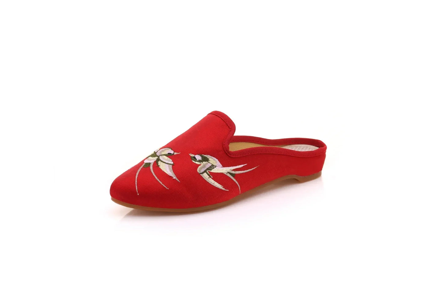 Summer Harajuku Chinese Style Women's Slippers Casual Vintage Embroidery Women Shoes Ethnic Style Fashion Streetwear Sandales