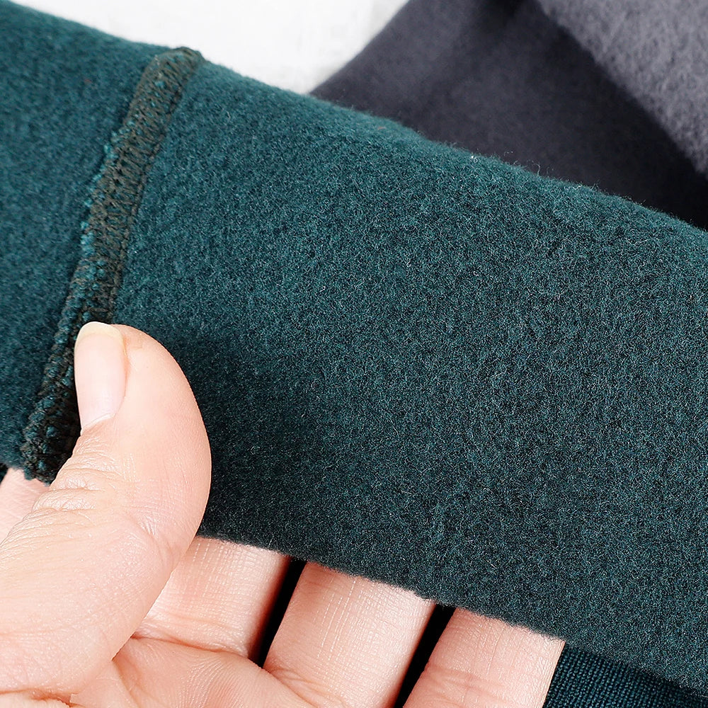 Winter Warm Women's Leggings Thermal Pants Polar Pantyhose Sock Lined Pants Velvet Tights Skin Effect High Waist Wool Leggings