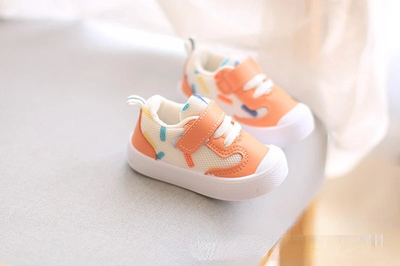 Zapatos Niña Baby Walking Shoes Autumn New Soft Sole Boy Casual Shoe Mesh Face Newborn Girl Sports Shoe Baby Shoes Zapatillas