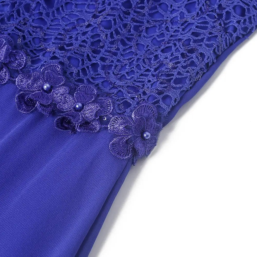 Muslim African Clothes Dresses Elegant Fashion Sequins Lace Ruffle Sleeve Clothing Evening Party Gown Women Plus Size Dresses