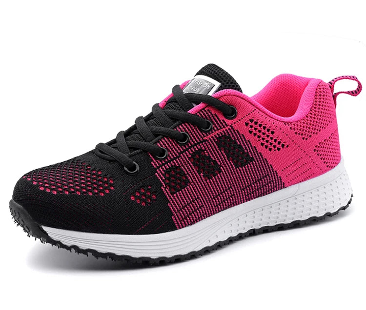 New Arrival Women Flats Footwear Shoes Woman Lace Up Flats Shoes Casual Sneakers Women's Shoes Soft Zapatos Mujer Plus Size