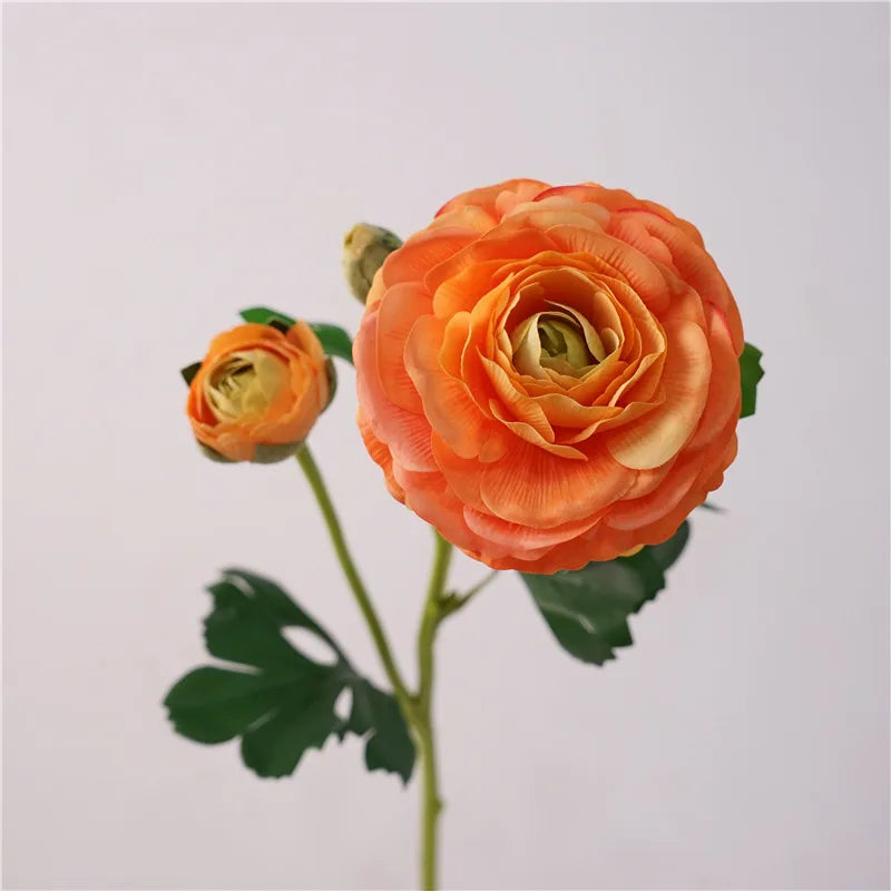 4Pc Hand Feel Moisturizing 3Heads Dew Lotus Artificial Real Touch Flowers Wedding Decor Bridal Bouquet Home Decoration Ornaments
